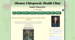 Desktop Screenshot of chiropractichealthclinic.com